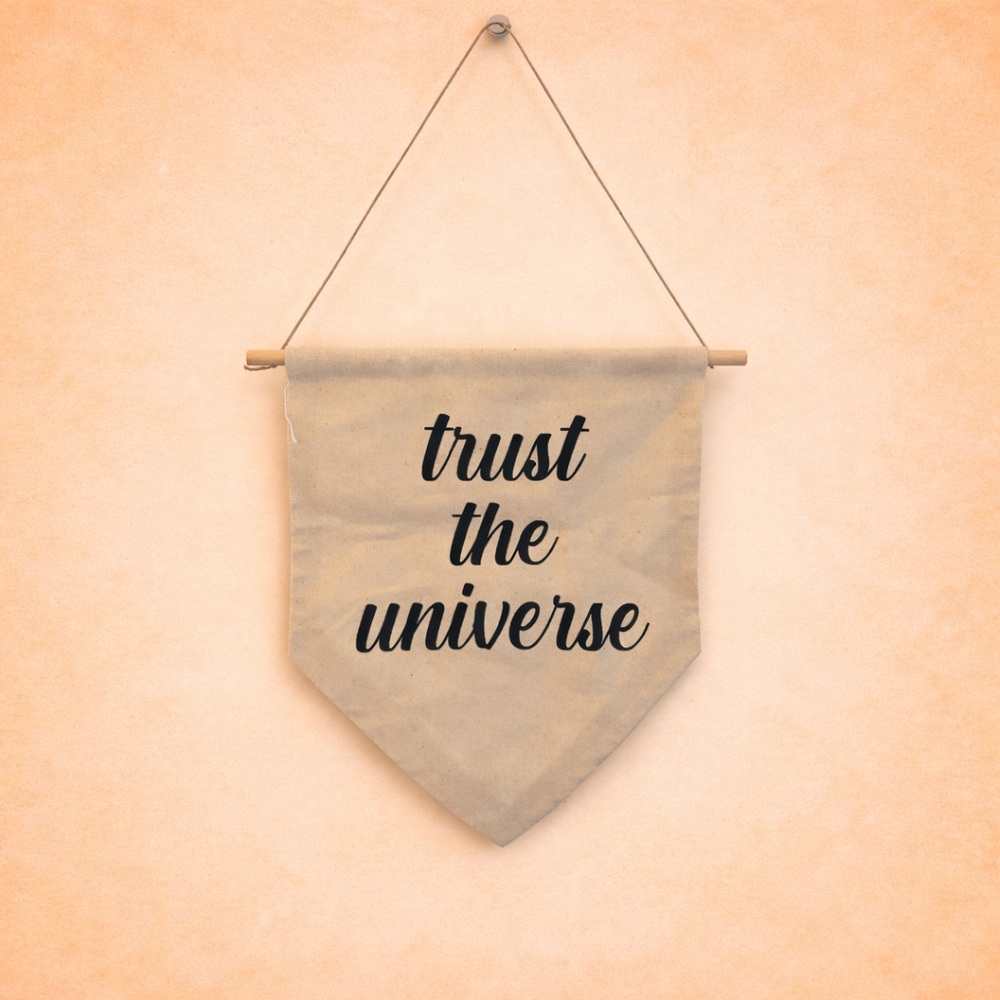 TRUST THE UNIVERSE WALL DECOR